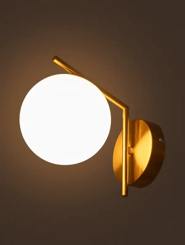 Бра 74534/1W, 1x40Вт, E27, цвет латунь