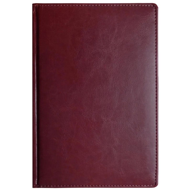 Ежедневник недатированный бордо,А5, 148x218, 352стр, Agenda