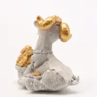 Фигурка декоративная &laquo;Баран с мешком монет&raquo;, 10&times;9&times;4 см