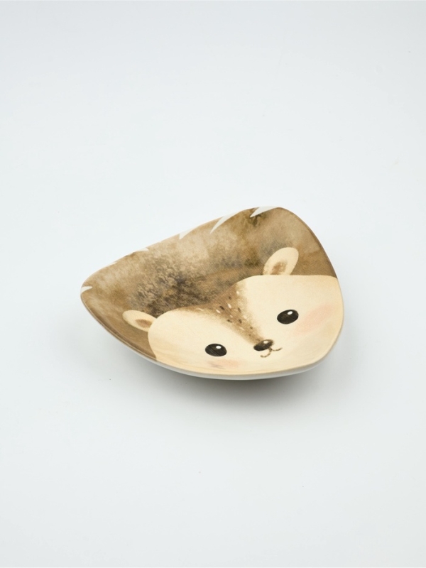 Тарелка Тарелка "Ёжик", 13,5 х 13,5 см