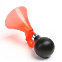 Клаксон, пластиковый, красный