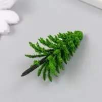 Искусственное растение для творчества пластик "Ёлка" 6 см