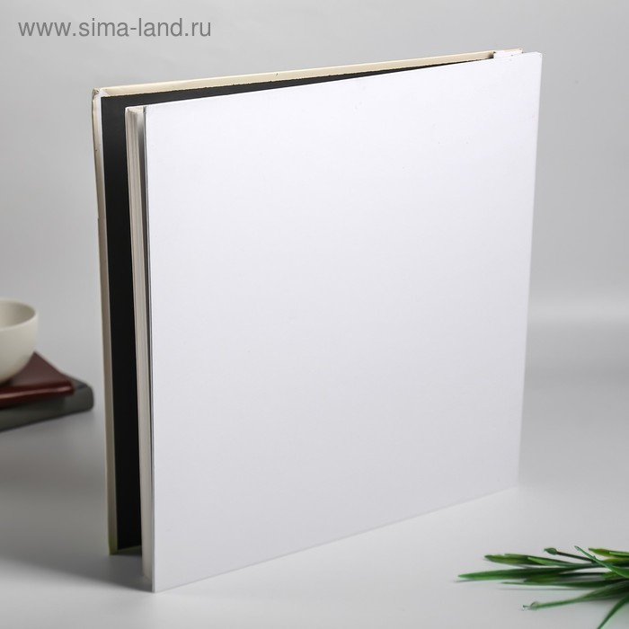 Фотоальбом магнитный 20 листов Фотоальбом магнитный 20 листов "Оленёнок на лужайке" плотность 500 гр 33х33х3 см