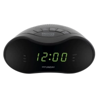 Часы электронные с FM радио H-RCL200 зеленая подсветка