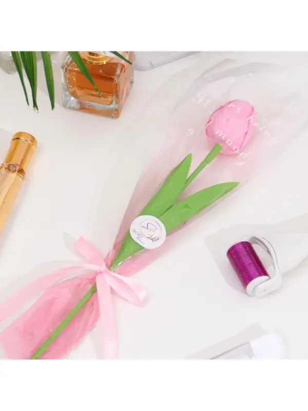 Мыльный тюльпан, розовый