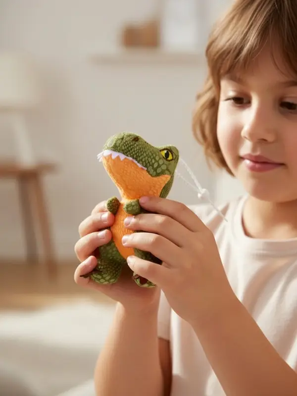 Мягкая игрушка на подвесе "Динозаврик" МИКС, 12 см