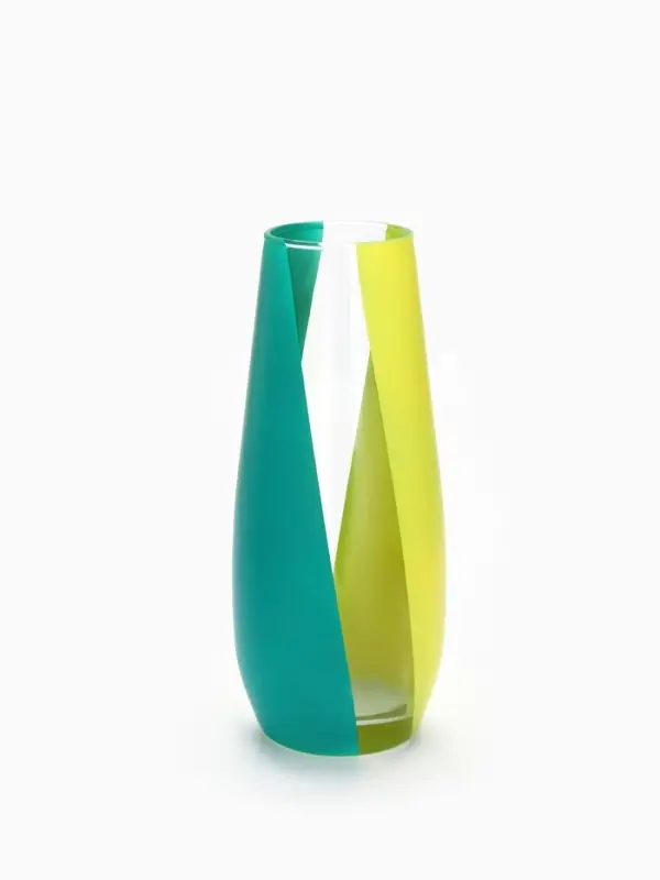 Ваза для цветов &laquo;Геометрия&raquo; стеклянная, 26 см, 1.7 л.