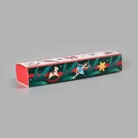 Коробка для 5 конфет &laquo;Новогодние игрушки&raquo;, 5 &times; 21 &times; 3,3 см