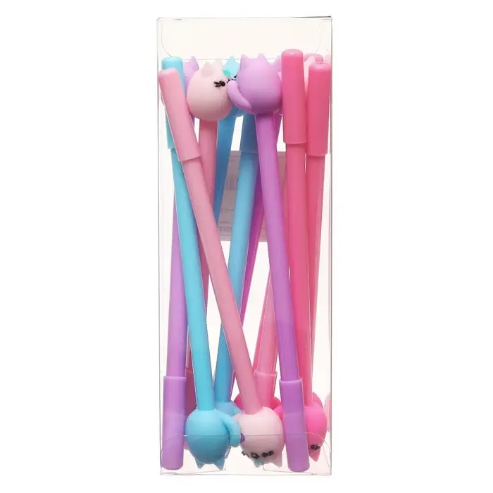 Ручка - прикол Calligrata «Котик», гелевая, МИКС Ручка - прикол Calligrata «Котик», гелевая, МИКС