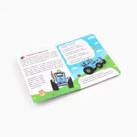 Набор картонных книг &laquo;Стихи-болтушки. Синий трактор&raquo;, 4 шт. по 10 стр., А5