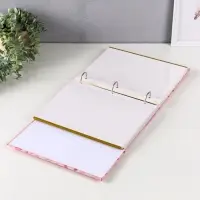 Фотоальбом 50 магнитных листов 23X28см, "Малыш в розовой шапочке", пер-т 3-кольца