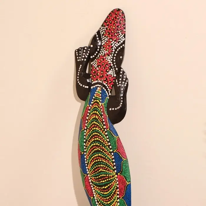 Панно настенное  Панно настенное "Геккон африканский" 14х1х100 см