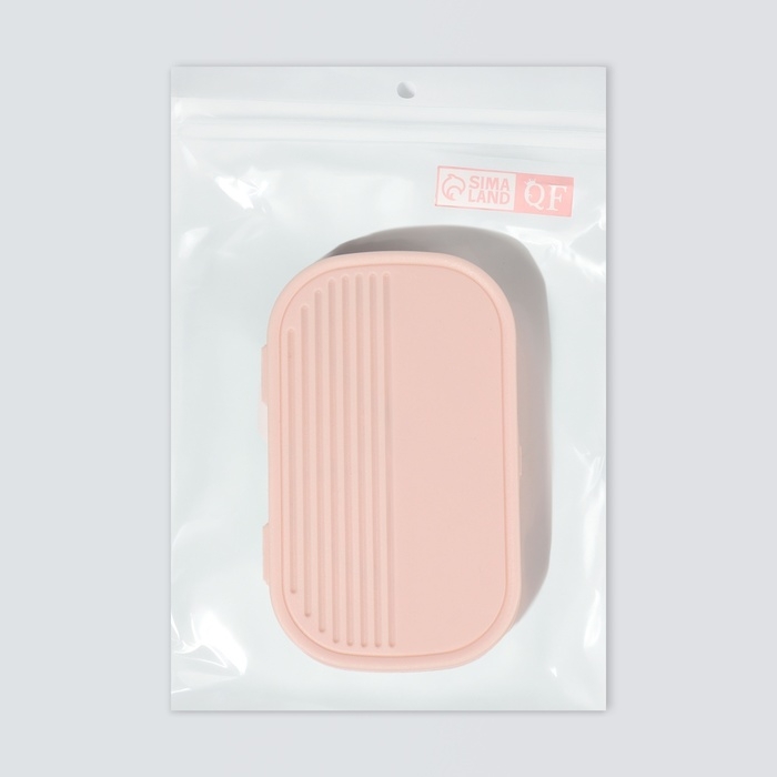 Набор маникюрный, 8 предметов, в пластиковом футляре, цвет розовый Набор маникюрный, 8 предметов, в пластиковом футляре, цвет розовый