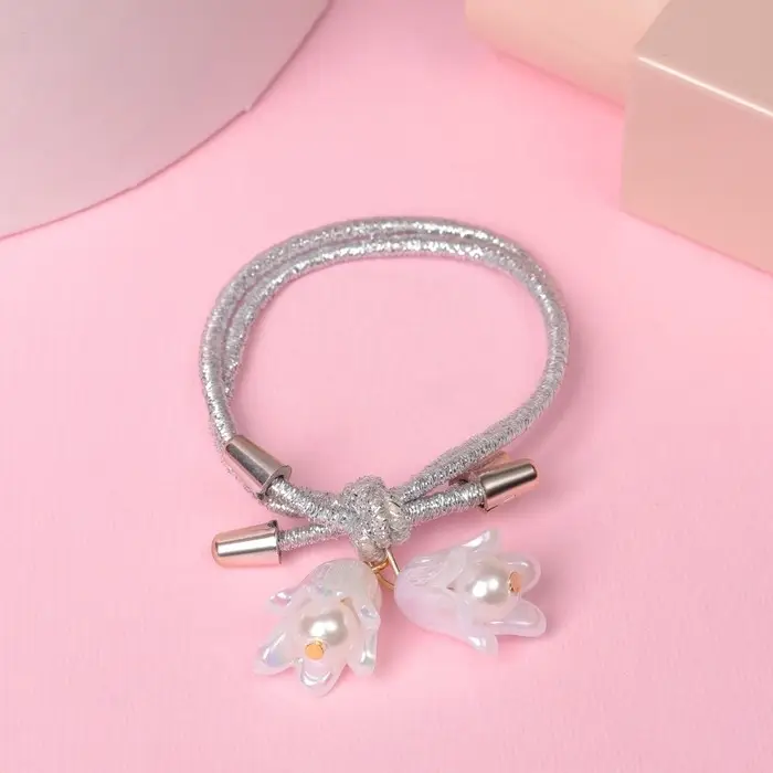 Резинка для волос "Альба" колокольчики, 5 см