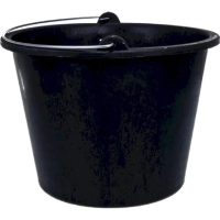 Ведро строительное 12л резинопластик 7828