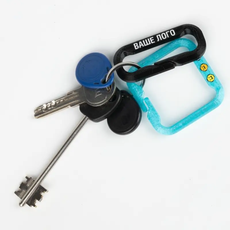 Брелок Impreso, 3D-печать на заказ, квадрат Брелок Impreso, 3D-печать на заказ, квадрат