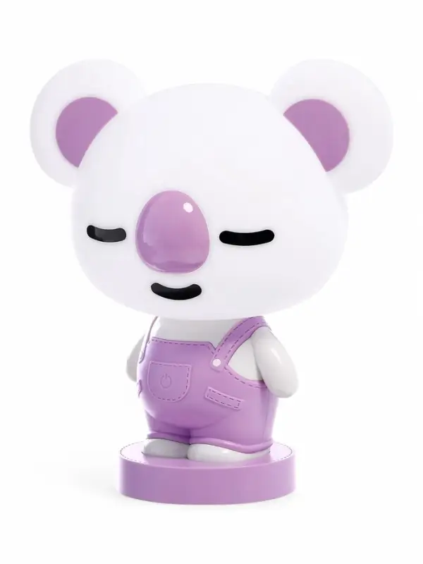 Лампа - ночник ZABIAKA &laquo;Коала&raquo;, световые эффекты, работает от сети, МИКС