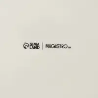 Блюда для подачи Magistro &laquo;Церера&raquo;, набор 2 шт., d=20 см, белые