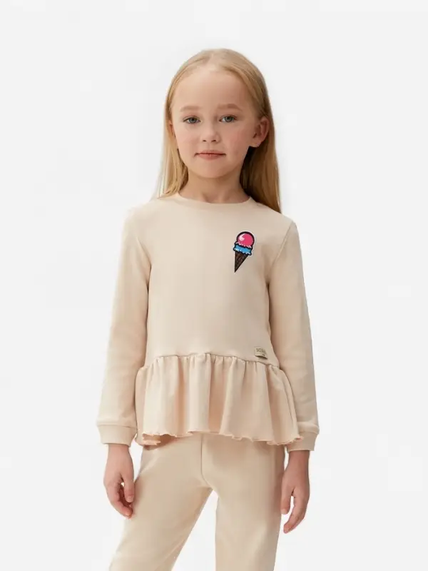 Термоаппликация «Мороженое», 7.2×3.5 см, разноцветная Термоаппликация «Мороженое», 7.2×3.5 см, разноцветная