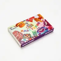 УМ И ХРУМ Пластилин 12 цветов, 180 г