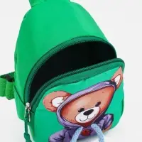 Сумка детская через плечо, цвет зелёный Сумка детская через плечо, цвет зелёный