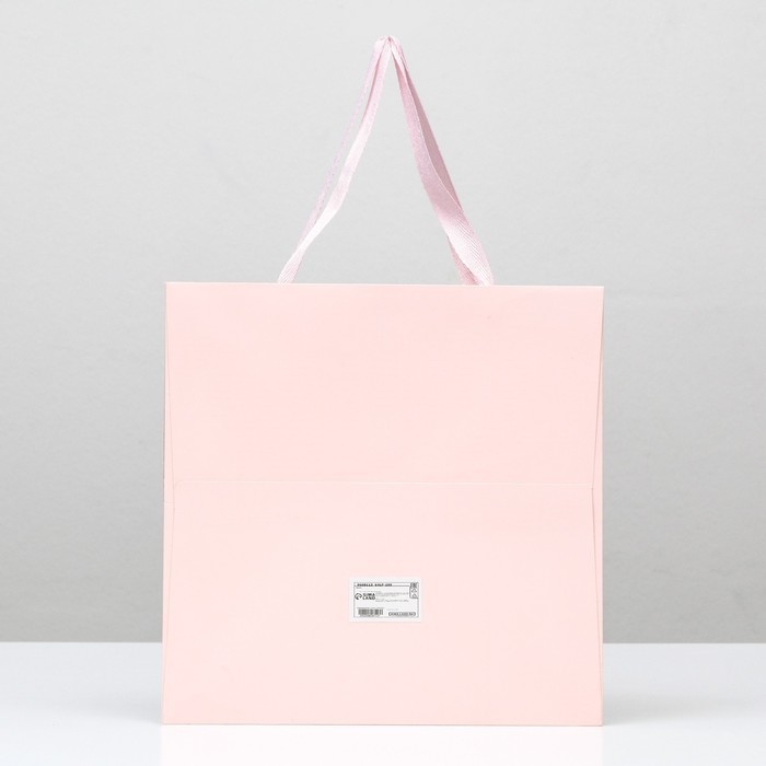 Пакет крафт с квадратным дном и окном 30 Х 30 Х 30 см Розовый, 1шт Пакет крафт с квадратным дном и окном 30 Х 30 Х 30 см Розовый, 1шт
