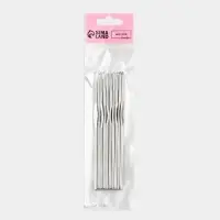 Набор крючков для вязания, d=1-1.9 мм, 12 см, 10 шт.