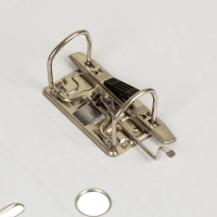 Папка-регистратор Комус Экономи 50мм фиолетовая, ПБП1, карм.кор., мет.уг