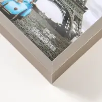 Фоторамка пластик 15х20 см "Ламберто" серебро с белым 21х16х3,5 см