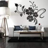 Набор наклеек интерьерных TAKE IT EASY &laquo;Цветы&raquo;, декор настенный, панно, 124&times;165 см