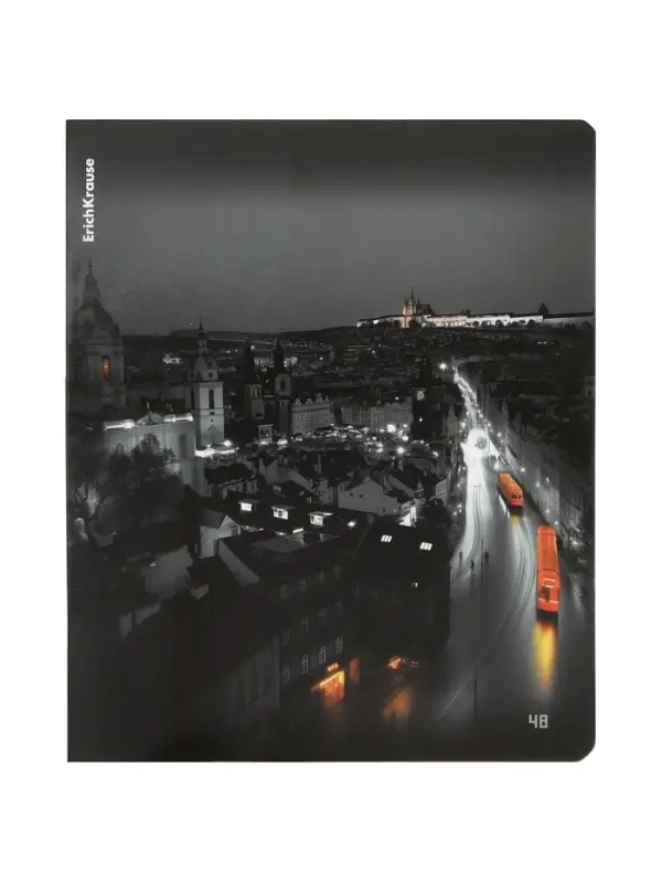 Тетрадь 48 листов в клетку ErichKrause Urban Lights, МИКС