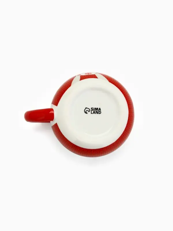 Кружка новогодняя керамическая &laquo;Горячего Нового года&raquo;, 400 мл, ручная работа