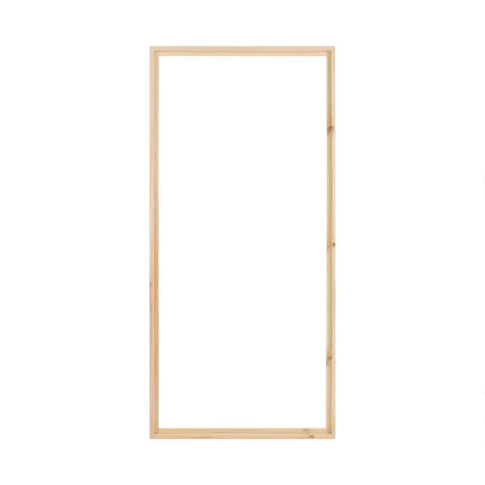 Дверной блок для бани, 180×70см, из сосны, на клиньях, массив Дверной блок для бани, 180×70см, из сосны, на клиньях, массив