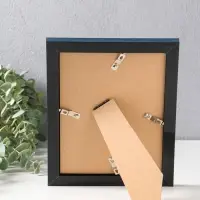 Фоторамка пластик 15х20 см "Остин" иссиня-чёрный 23,5х18,5х1,5 см