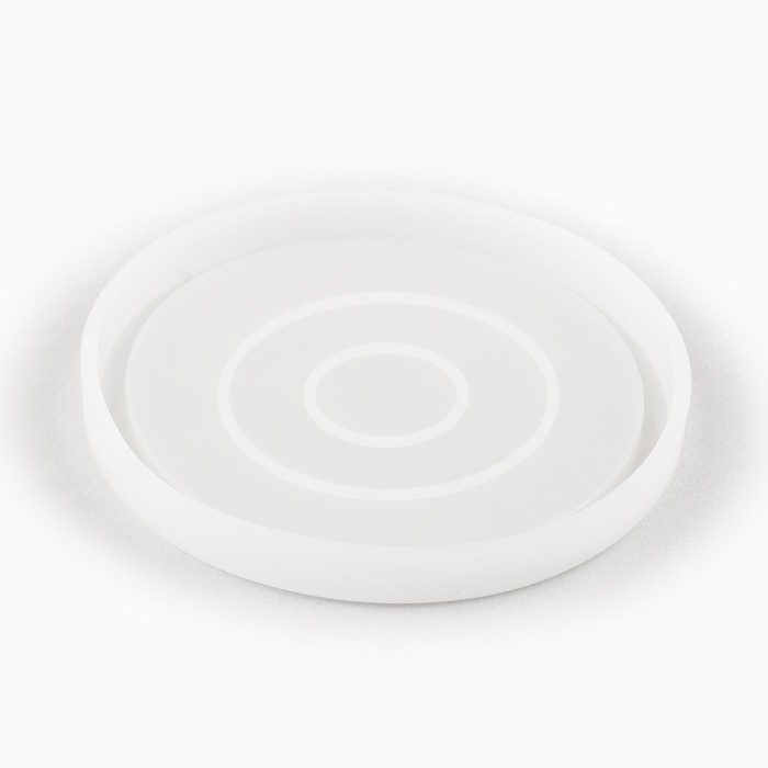 Молд силиконовый универсальная «Поддон круглый», 5 х 5 см Молд силиконовый универсальная «Поддон круглый», 5 х 5 см