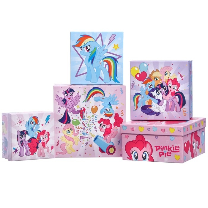 Набор коробок 5 в 1 My Little Pony Набор коробок 5 в 1 My Little Pony