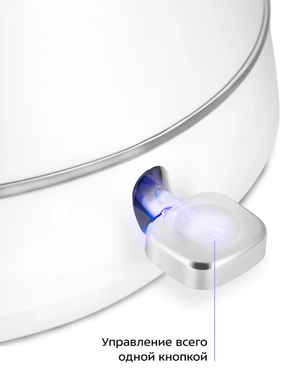 Чайник электрический металлический КТ-6793 - 1 л Чайник электрический металлический КТ-6793 - 1 л