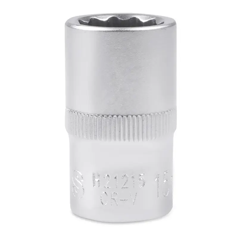 Головка торцевая 12-гранная 1/2''DR (15 мм) AVS H21215