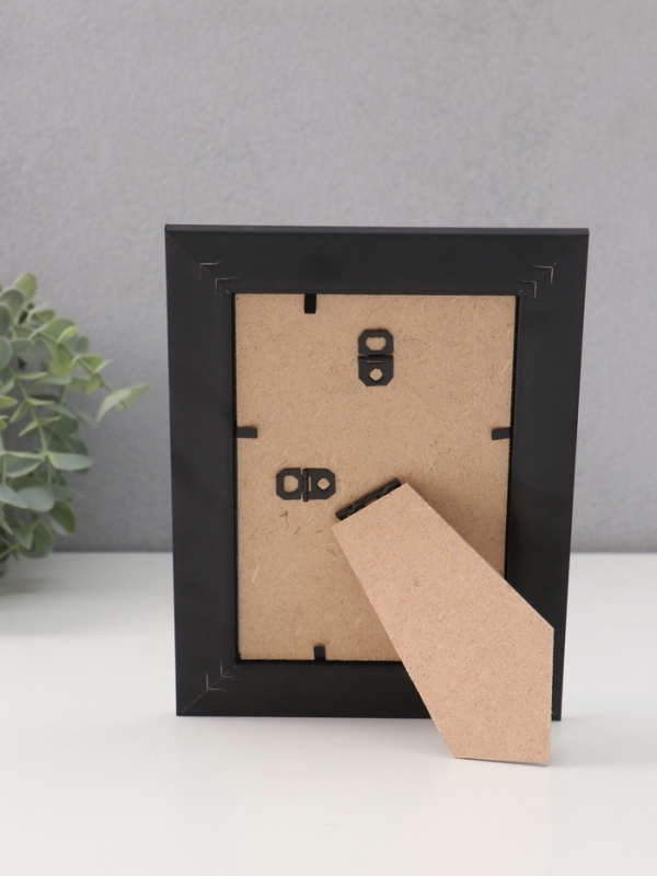 Фоторамка пластик Фоторамка пластик "МИРАМ" 10х15 см, чёрный