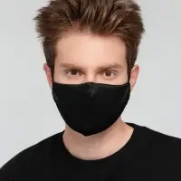 Маска для лица, черная Маска для лица, черная