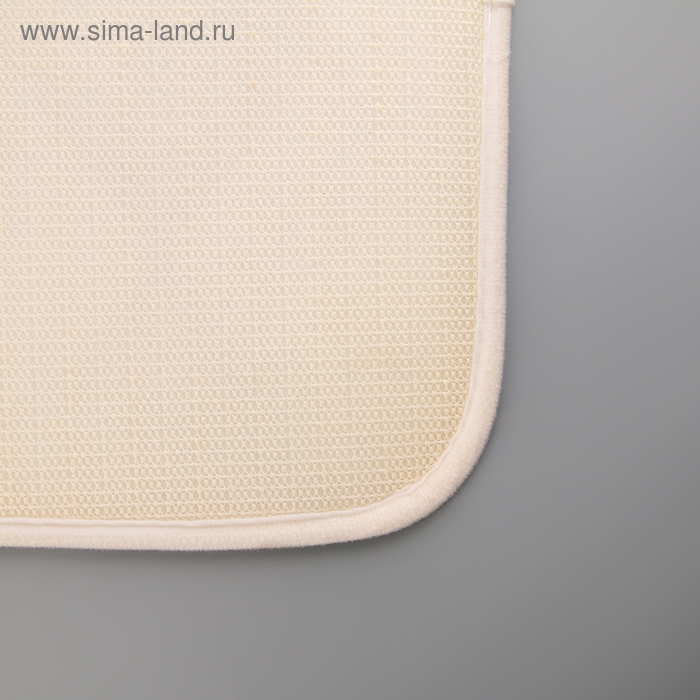 Набор ковриков для ванной и туалета Доляна «Ромбы», 3 шт: 37×45, 37×45, 45×75 см