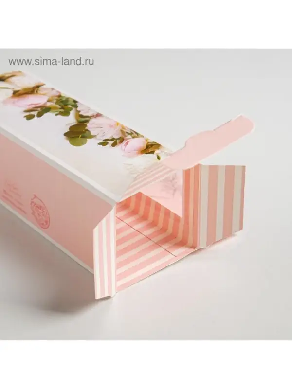 Коробка для макарун кондитерская, упаковка &laquo;Have a nice day&raquo;, 18 х 5.5 х 5.5 см