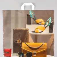 Пакет &laquo;Витрина&raquo;, полиэтиленовый с петлевой ручкой, 55&times;55 + 4 см, 60 мкм