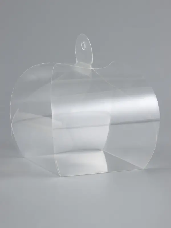 Складная прозрачная коробка из PVC, для упаковки подарков, 7×7×7 см Складная прозрачная коробка из PVC, для упаковки подарков, 7×7×7 см