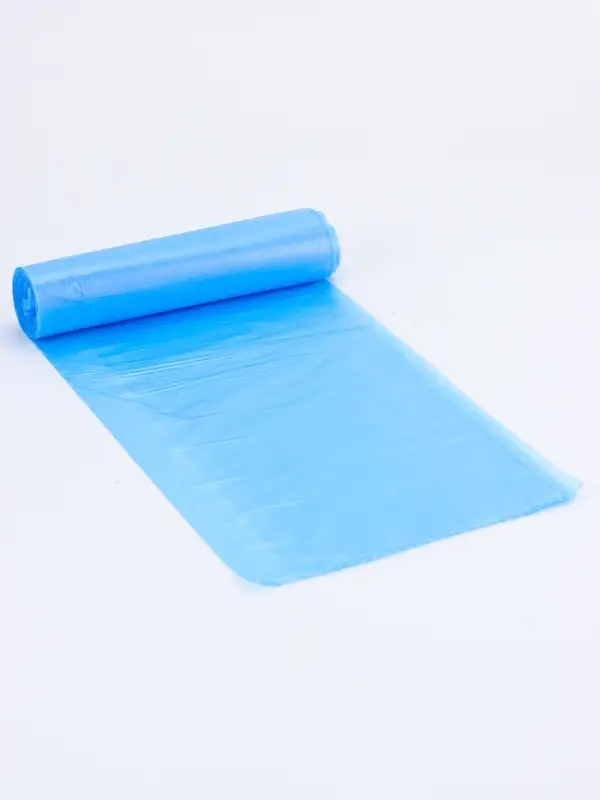 Мешки для мусора 120 л ПНД, 20 мкм, 10 шт. в рулоне, чёрные