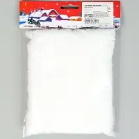 Искусственный снег, 100 г, цвет белый