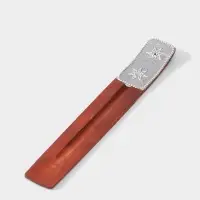 Подставка под благовония &laquo;Карма&raquo;, 25.5&times;3.5 см, серебро