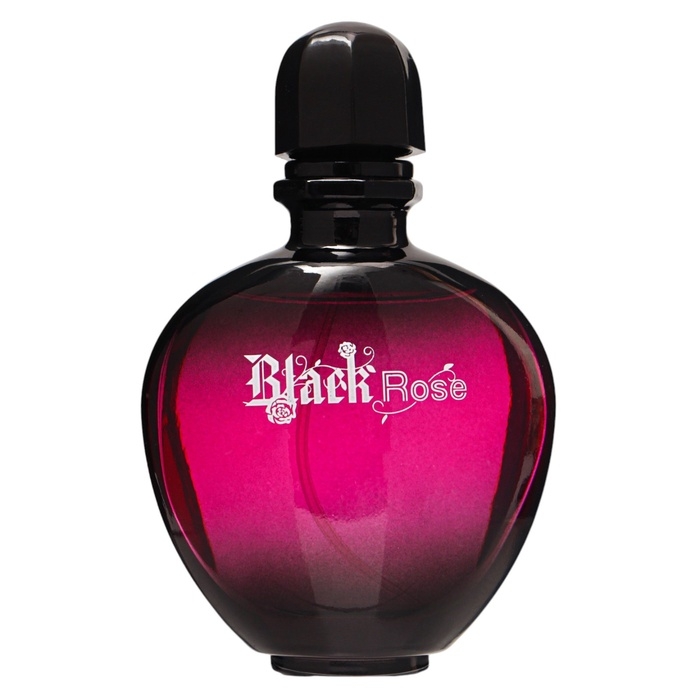 Туалетная вода женская BLACK ROSE (по мотивам Paco Rabanne Black XS), 90 мл