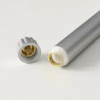 Набор светодиодных свечей, ночники LED &laquo;Нежность&raquo;, 2 шт., 2&times;ААА, серебро, 2&times;2&times;27.5 см