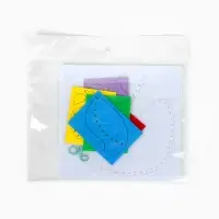 Набор для создания игрушки из фетра "Единороги", набор 9 шт.